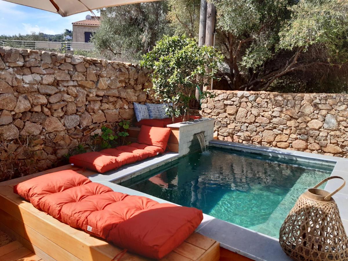 Maison 2 Chambres Et Piscine Chauffee Entre L'Ile Rousse Et Monticello Eksteriør bilde